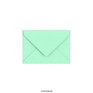 Enveloppe vert jade 114x162 mm (C6)
