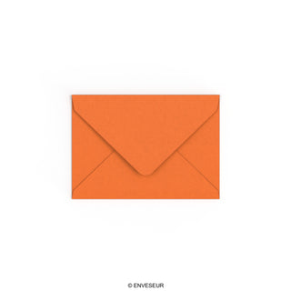 Enveloppe orange feu 114x162 mm (C6)