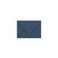 Enveloppe bleu marine 82x113 mm (C7)