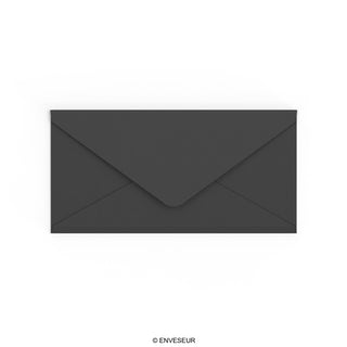 Enveloppe noire 110x220 mm (DL)