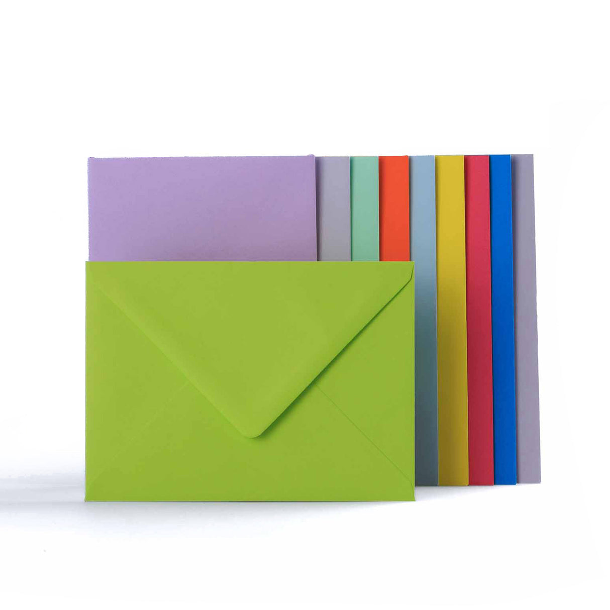 Enveloppes en 10 couleurs assorties, 100 g/m²