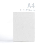 Carte Martelée 300 g/m² lot de 50 pièces