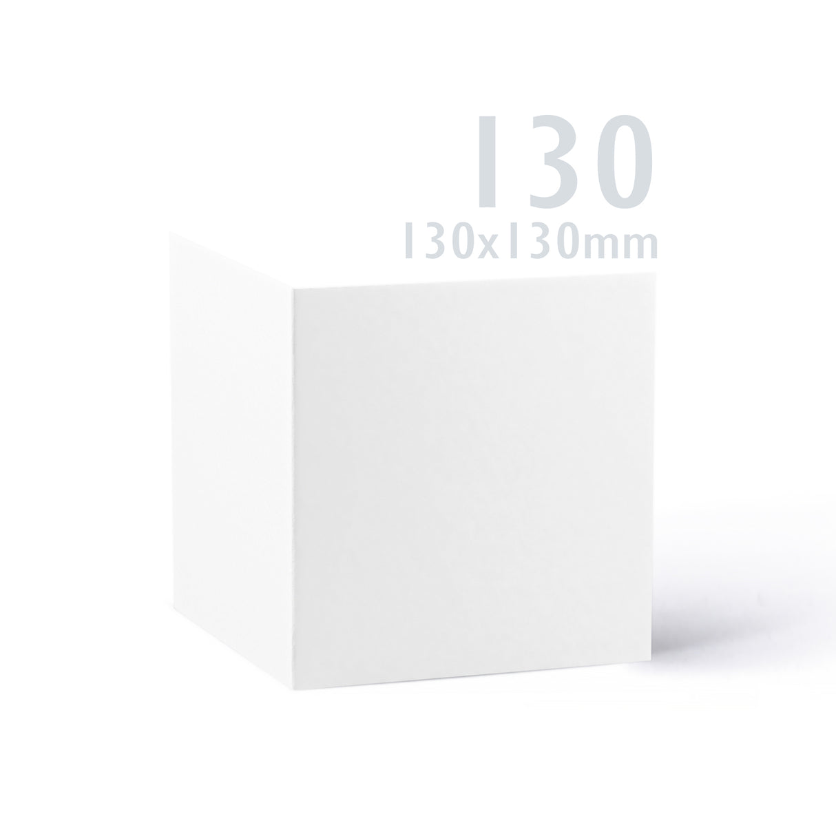 Cartes blanches lisses 250 g/m² et enveloppes 100 g/m² – lot