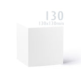 Cartes blanches lisses 250 g/m² et enveloppes 100 g/m² – lot