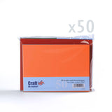 Cartes couleurs vives assorties 225 g/m² et enveloppes 100 g/m²