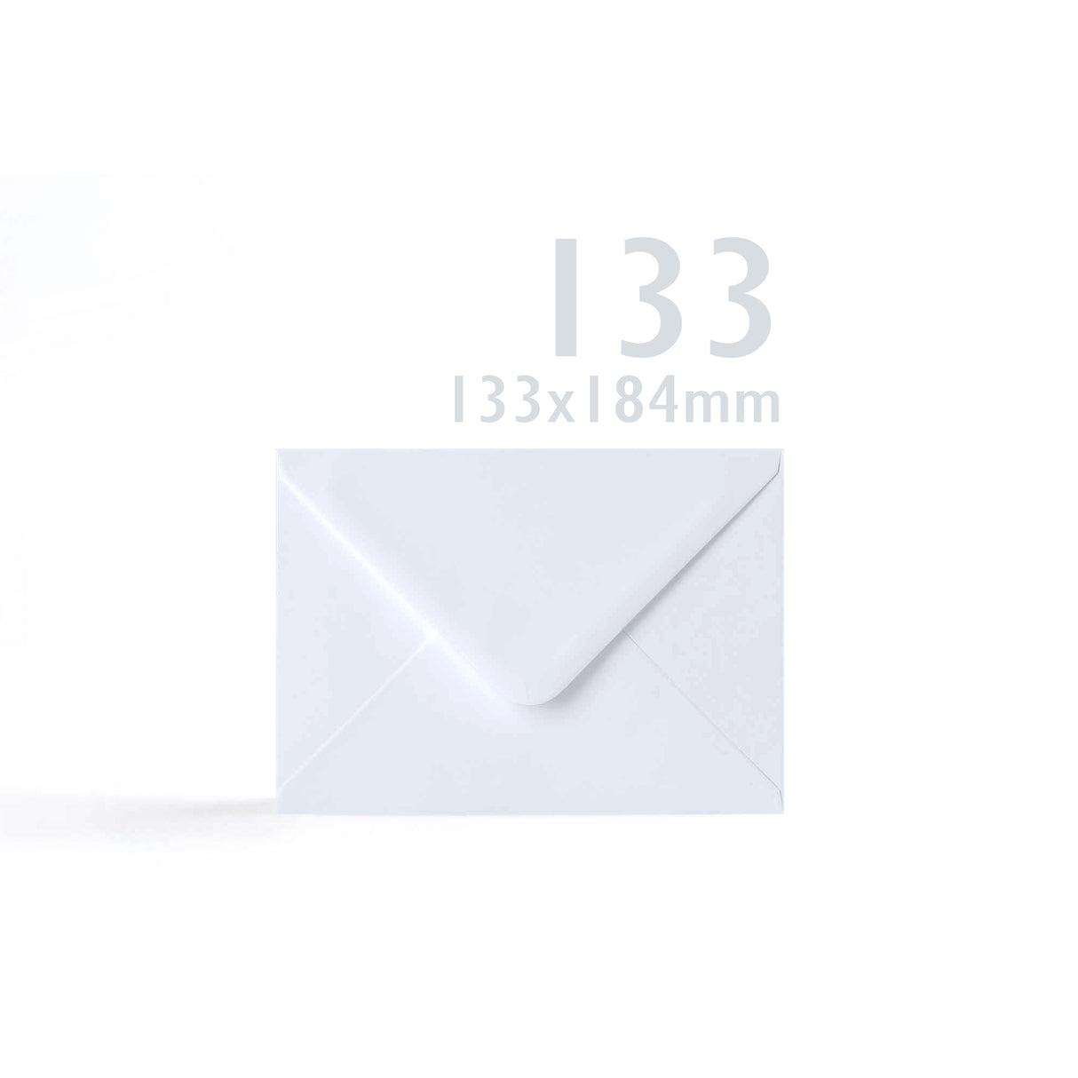 Cartes blanches lisses 250 g/m² et enveloppes 100 g/m² – lot