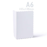 Cartes et enveloppes blanches à bord ondulé – lot