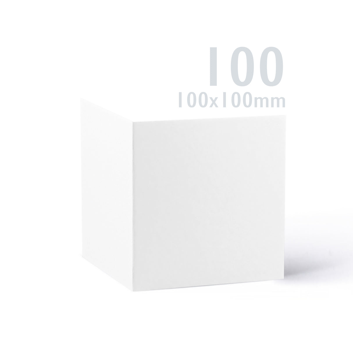Cartes blanches lisses 250 g/m² et enveloppes 100 g/m² – lot