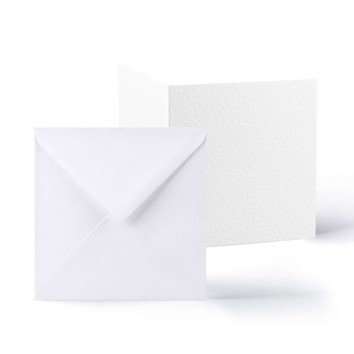 Cartes et enveloppes à texture martelée – lot