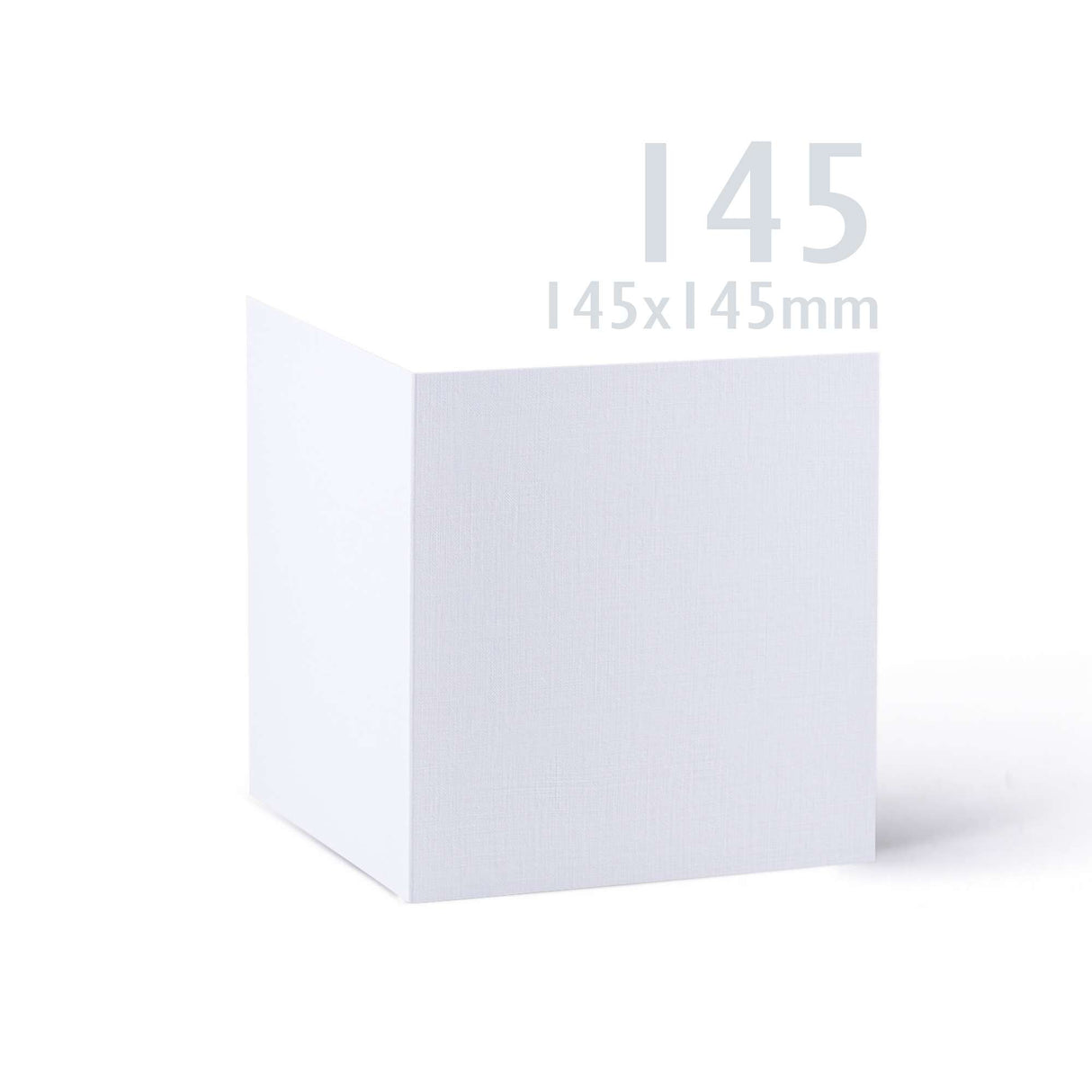 Cartes et enveloppes à texture lin – lot