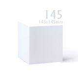 Cartes et enveloppes à texture lin – lot