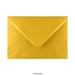 Enveloppe or métalisée 133x184 mm