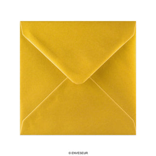 Enveloppe or métalisée 140x140 mm