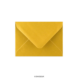 Enveloppe or métalisée 82x113 mm (C7)