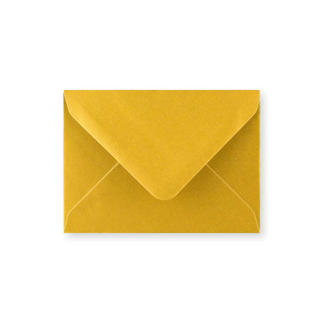 C7 Gold Gummed V-Flap Greetings Envelope (82 x 113mm)