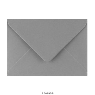 Enveloppe gris foncé 125x175 mm