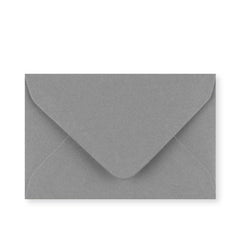 Enveloppe gris foncé 62x94 mm