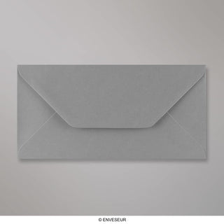 Enveloppe gris foncé 110x220 mm (DL)