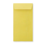 Enveloppe format poche jaune foncée 220x110 mm (DL)
