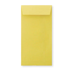 Enveloppe format poche jaune foncée 220x110 mm (DL)
