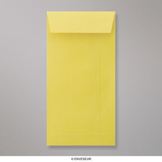Enveloppe format poche jaune foncée 220x110 mm (DL)