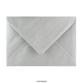 Enveloppe argent métalisée 125x175 mm