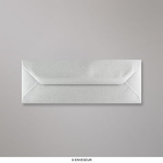 Enveloppe argent métalisée 80x215 mm
