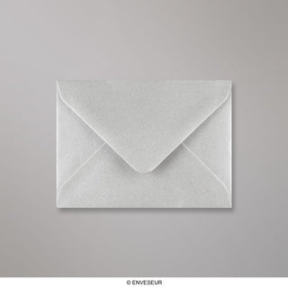 Enveloppe argent métalisée 82x113 mm (C7)