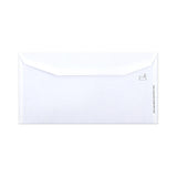Enveloppe blanche avec impression intérieure – fenêtre 115x225 mm (DL+) 80gr/m²