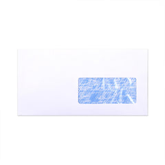 Enveloppe blanche avec impression intérieure – fenêtre 115x225 mm (DL+) 90gsm