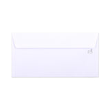 Enveloppe blanche avec impression intérieure – fenêtre 115x225 mm (DL+) 90gsm