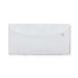 Enveloppe blanche avec opacité intérieure 110x220 mm (DL) 80gr/m²