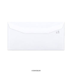 Enveloppe blanche avec opacité intérieure 110x220 mm (DL) 80gr/m²