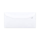 Enveloppe blanche avec opacité intérieure 110x220 mm (DL) 80gr/m²