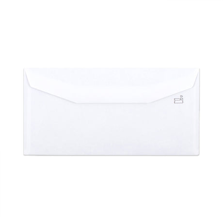 Enveloppe blanche avec opacité intérieure 110x220 mm (DL) 80gr/m²