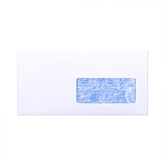 Enveloppe blanche avec impression intérieure – fenêtre 110x220 mm (DL) 90gr/m²