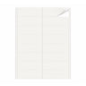 Lots d'étiquettes blanches M - 100 feuilles