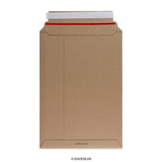 Pochette en carton manille cannelure F 340x235 mm