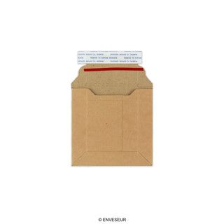 Pochette en carton solide manille 120x120 mm