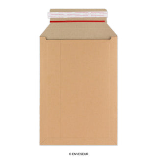 Pochette en carton solide manille 370x285 mm