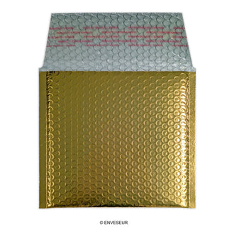 Sachets à bulles métallisés brillants