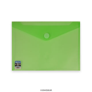 Enveloppes en polypropylène translucide avec fermeture velcro V-LOCK