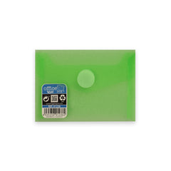 Translucent Documents Folder (V-Lock) Green 85 x 120 mm (C7)