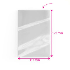 Sacs en cellophane non scellables