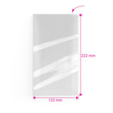 Sacs en cellophane non scellables