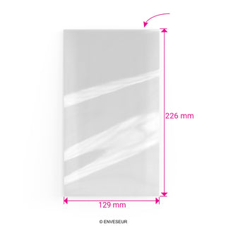 Sacs en cellophane non scellables