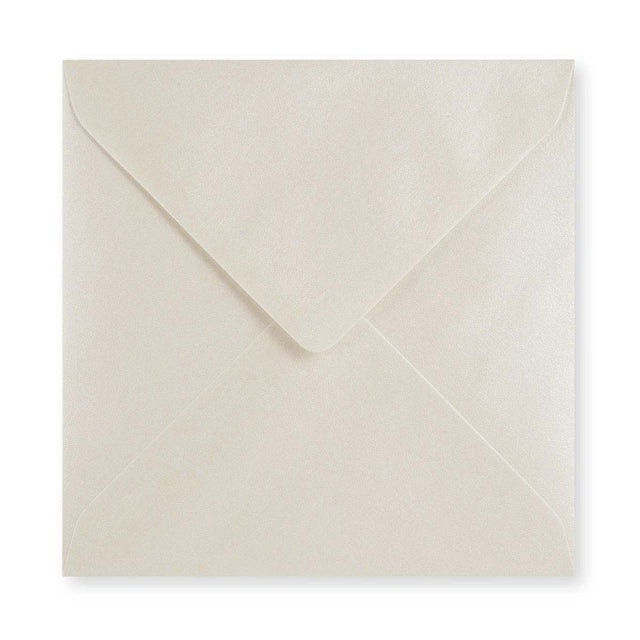 Oyster Gummed V-Flap Greeting Card Envelope (155 x 155mm)