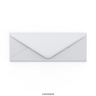 Enveloppe huître brillante 80x215 mm