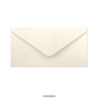 Enveloppe huître brillante 110x220 mm (DL)