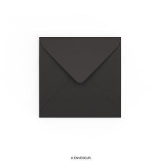 Enveloppe noire 116x116 mm